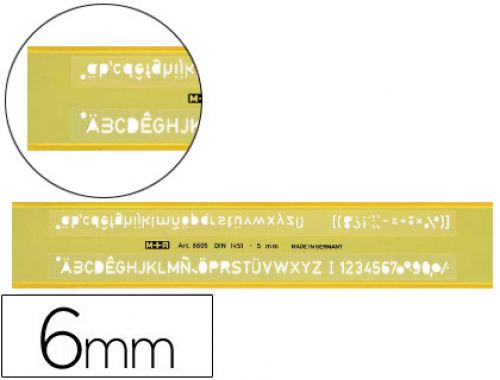 Escantilhao plastico verde 5mm , M+R , 5109 , 